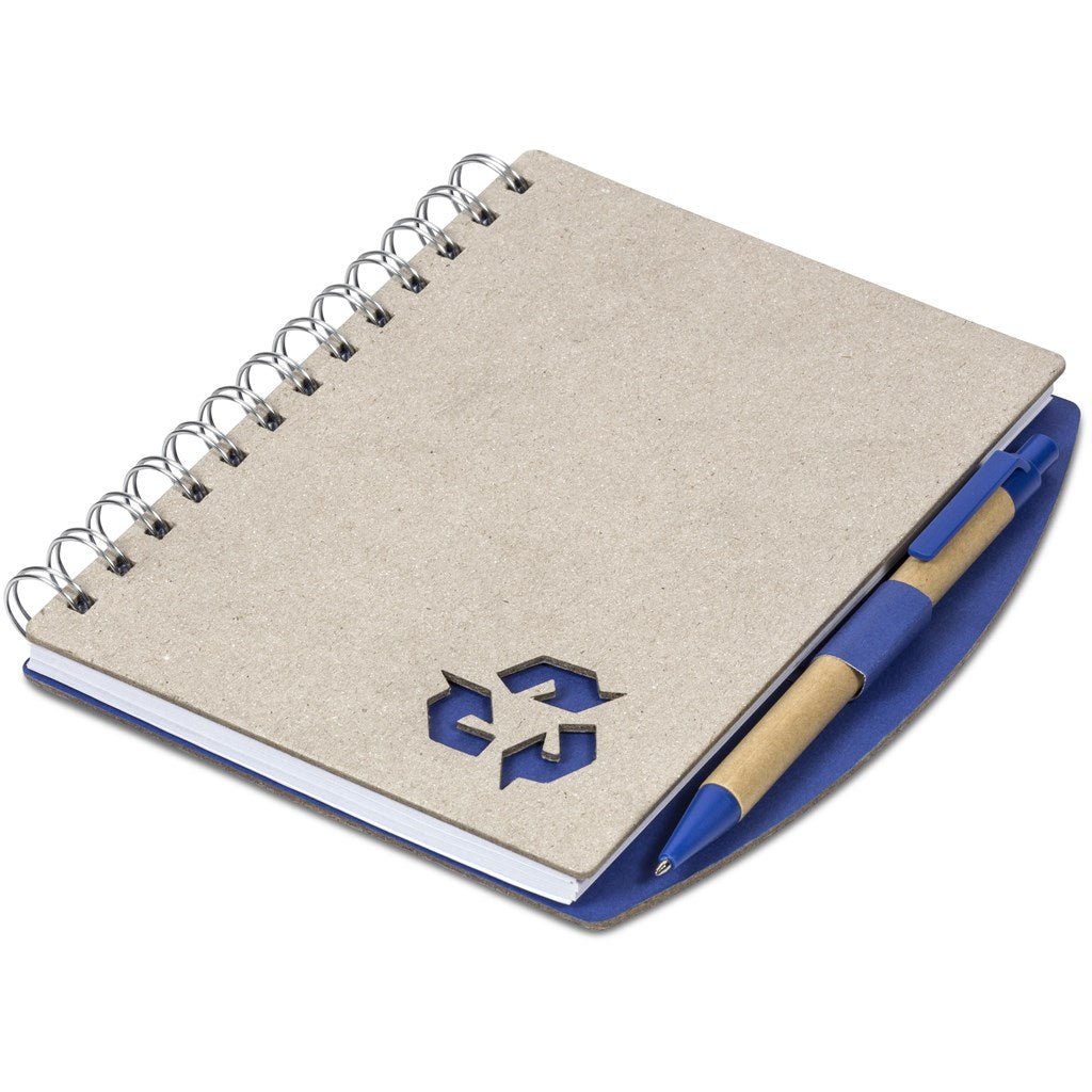 Bonaire Midi Notebook & Pen - Brand your company Logo! Get a quote - Promo Lingo