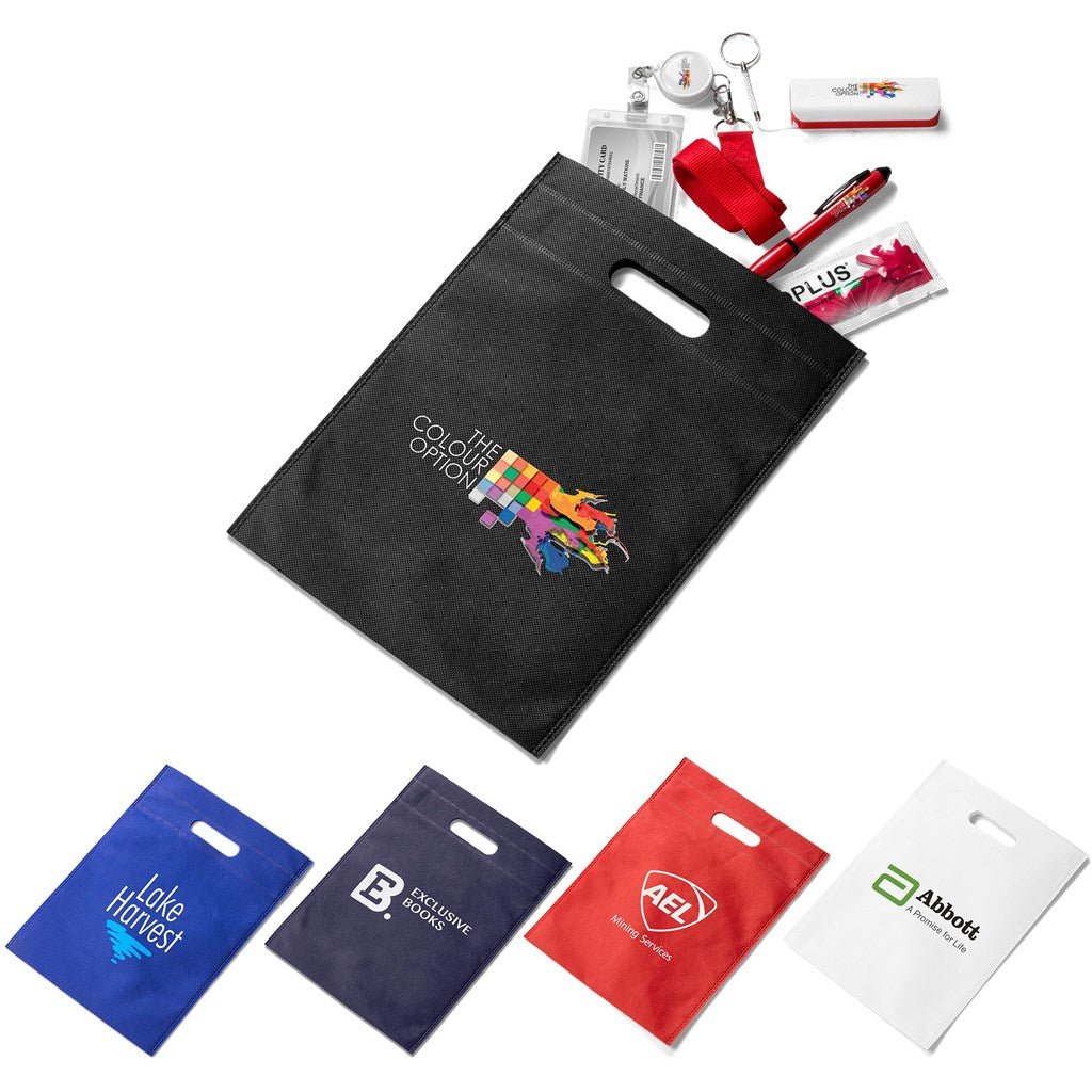 Bounce Non - Woven Gift Bag - Brand your company Logo! Get a quote - Promo Lingo