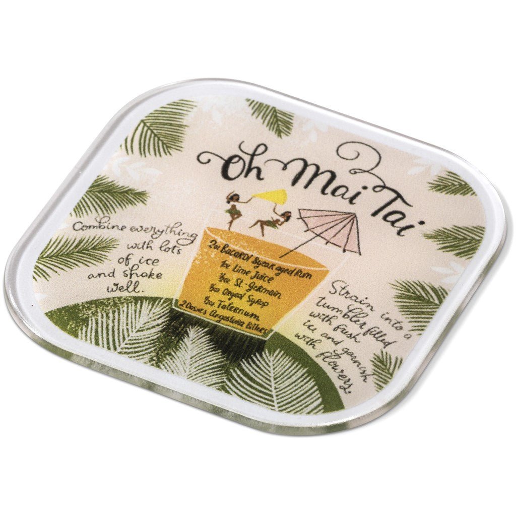 Casablanca Plastic Coaster - Brand your company Logo! Get a quote - Promo Lingo