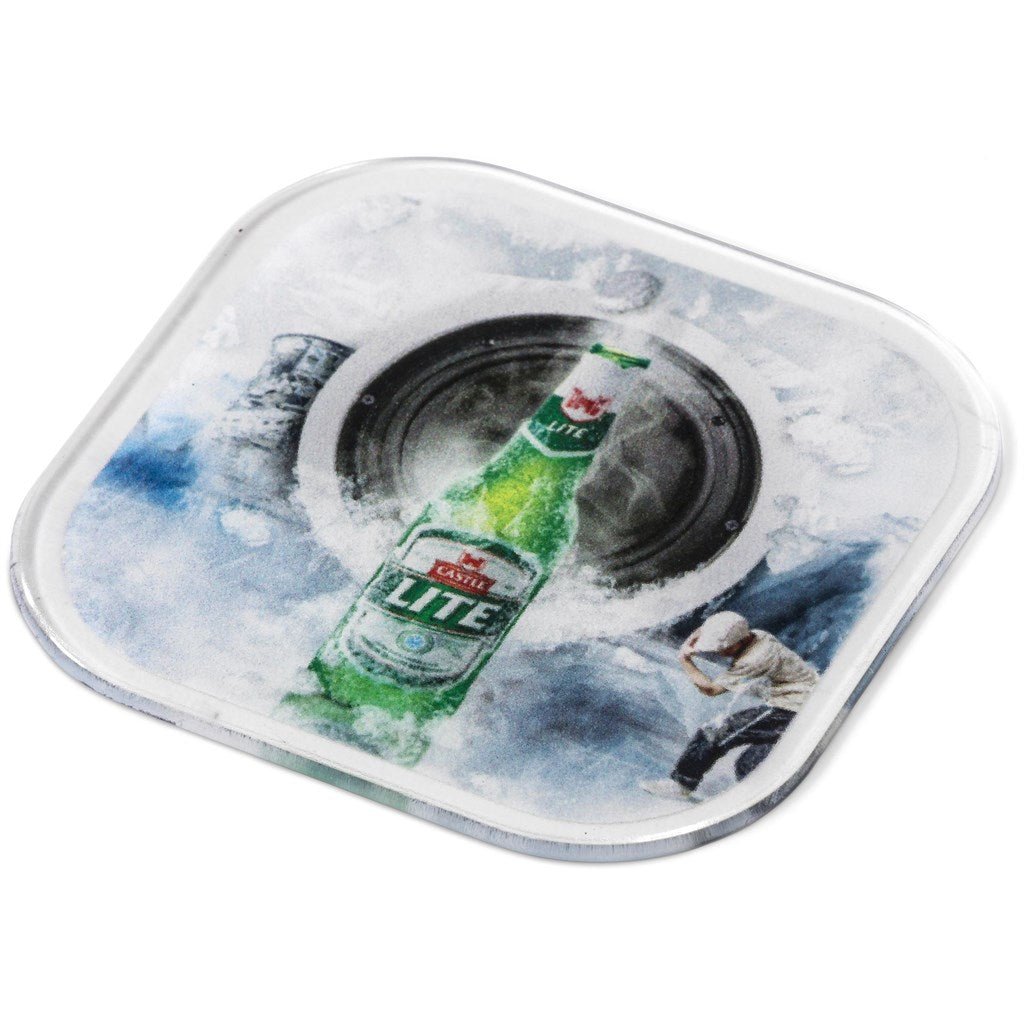 Casablanca Plastic Coaster - Brand your company Logo! Get a quote - Promo Lingo