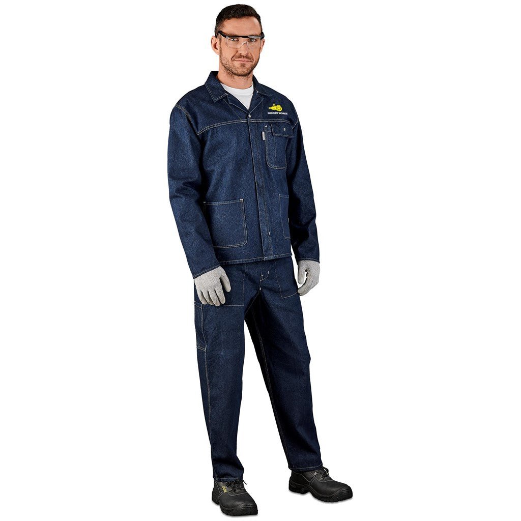 Cast Premium 100% Cotton Denim Pants for Effortless Style - Brand your company Logo! Get a quote - Promo Lingo
