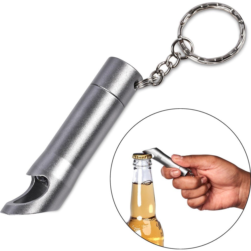 Cerveza Led Bottle Opener Keyholder - Brand your company Logo! Get a quote - Promo Lingo