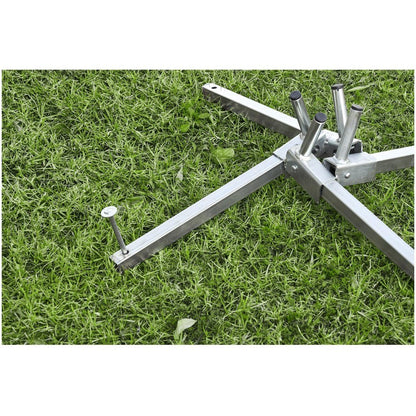 Champion 4 Flag Fountain 5m Medium (1m x 3m flags) - Brand your company Logo! Get a quote - Promo Lingo