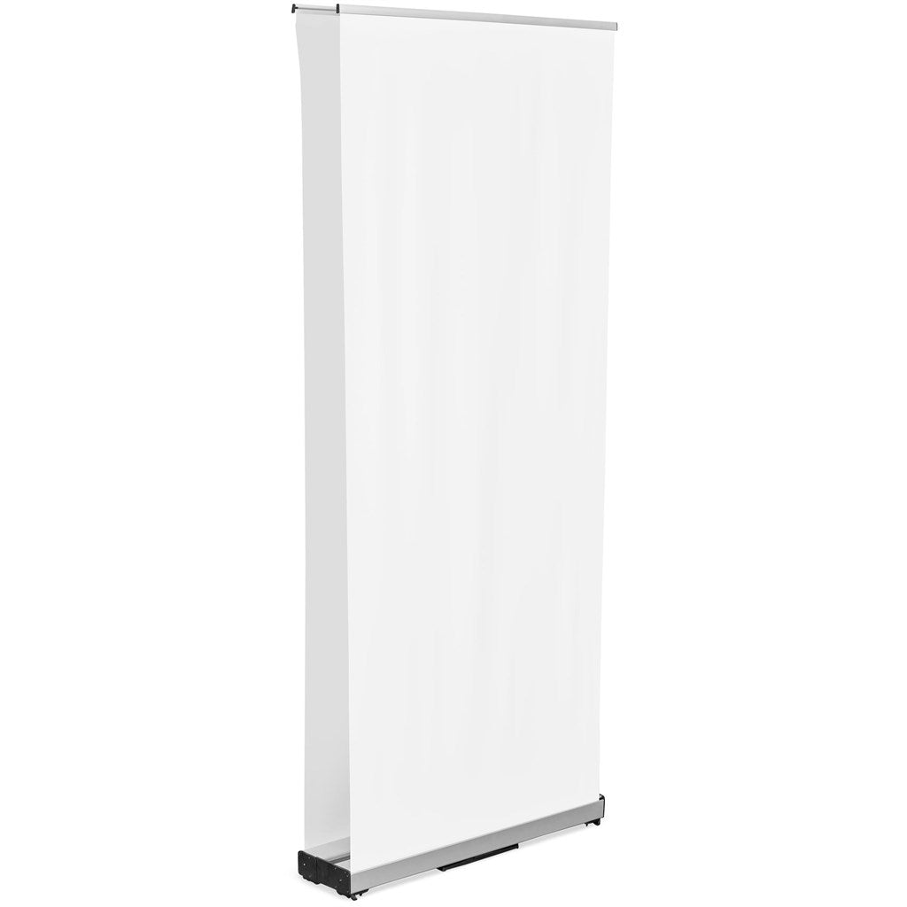 Champion Fabric Pull Up Banner D/Sided incl Kit - Brand your company Logo! Get a quote - Promo Lingo