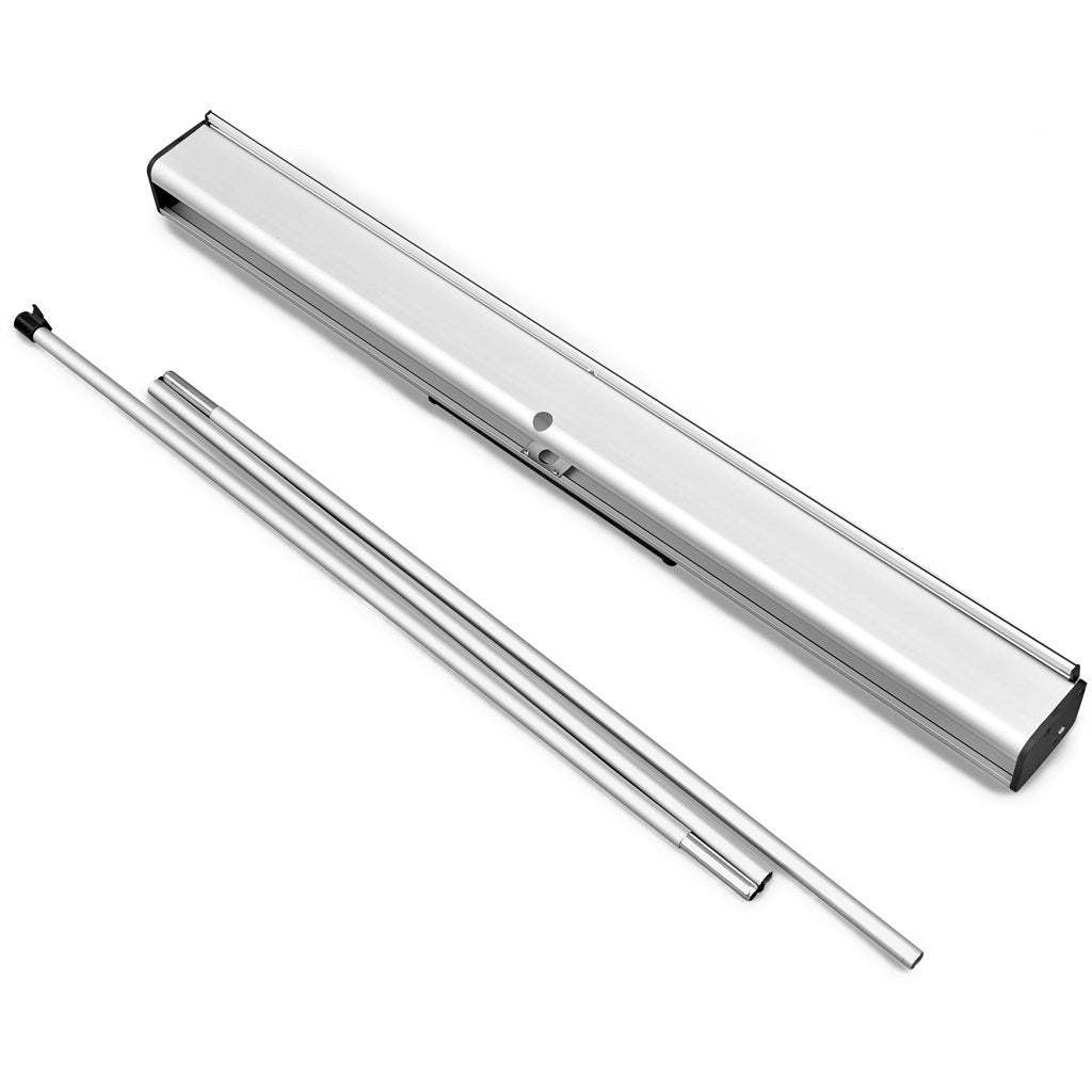 Champion Fabric Pull Up Banner D/Sided incl Kit - Brand your company Logo! Get a quote - Promo Lingo