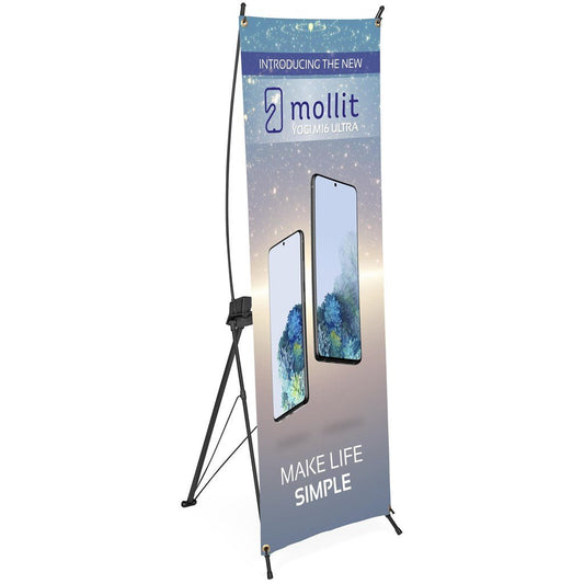 Champion Fabric X - Banner 60cm x 160cm - Brand your company Logo! Get a quote - Promo Lingo
