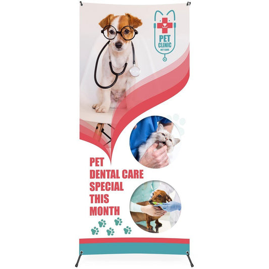 Champion Layflat PVC X - Banner 80cm x 180cm - Brand your company Logo! Get a quote - Promo Lingo