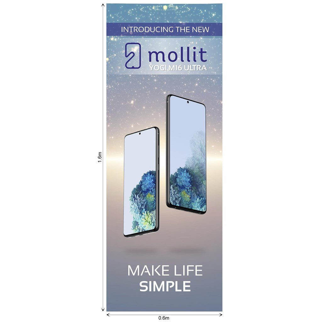 Champion X - Banner Fabric Skin 60cm x 160cm (Excludes Hardware) - Brand your company Logo! Get a quote - Promo Lingo