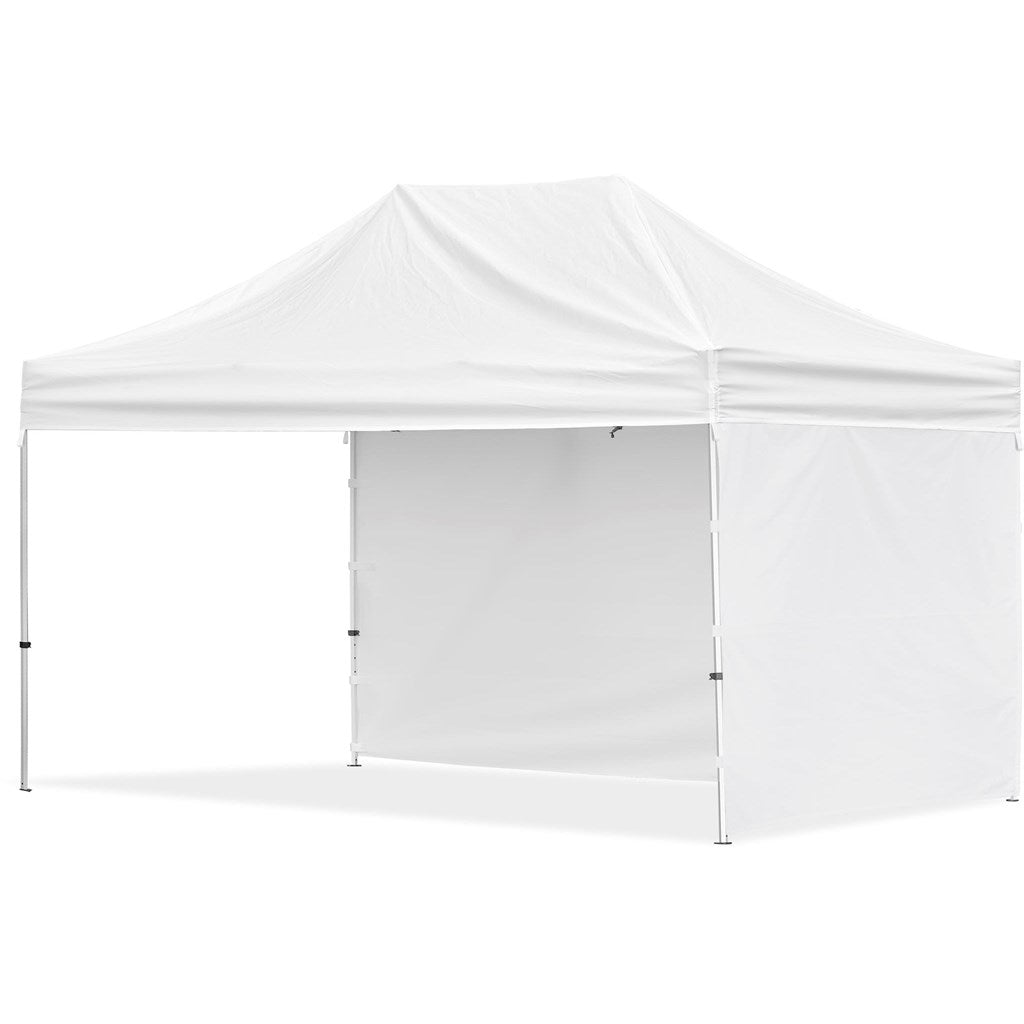 Coated Steel Sublimated Gazebo 4.5m x 3m - 1 Long Full - Wall Skin - 1 Short Full Wall Skin - Brand your company Logo! Get a quote - Promo Lingo