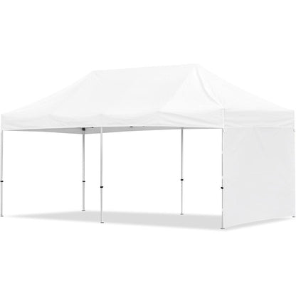Coated Steel Sublimated Gazebo 6m x 3m - 1 Short Full - Wall Skin - Brand your company Logo! Get a quote - Promo Lingo
