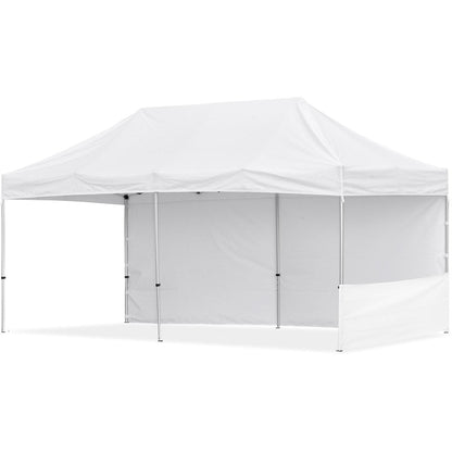 Coated Steel Sublimated Gazebo 6m x 3m - 1 Short Half - Wall Skin - 1 Long Full Wall Skin - Brand your company Logo! Get a quote - Promo Lingo