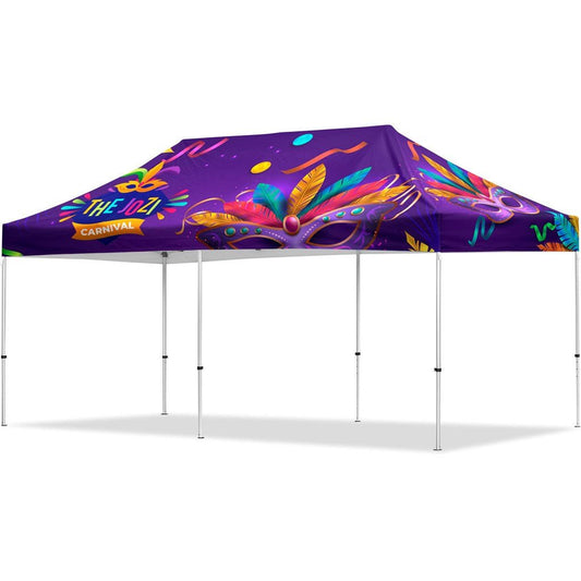 Coated Steel Sublimated Gazebo 6m x 3m - Brand your company Logo! Get a quote - Promo Lingo