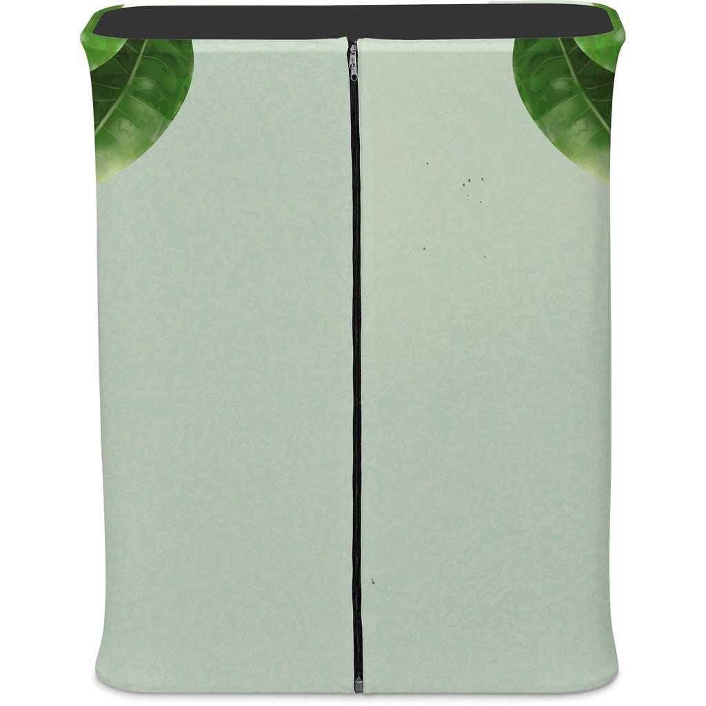 Collapsible Fabric Tube Counter - Brand your company Logo! Get a quote - Promo Lingo