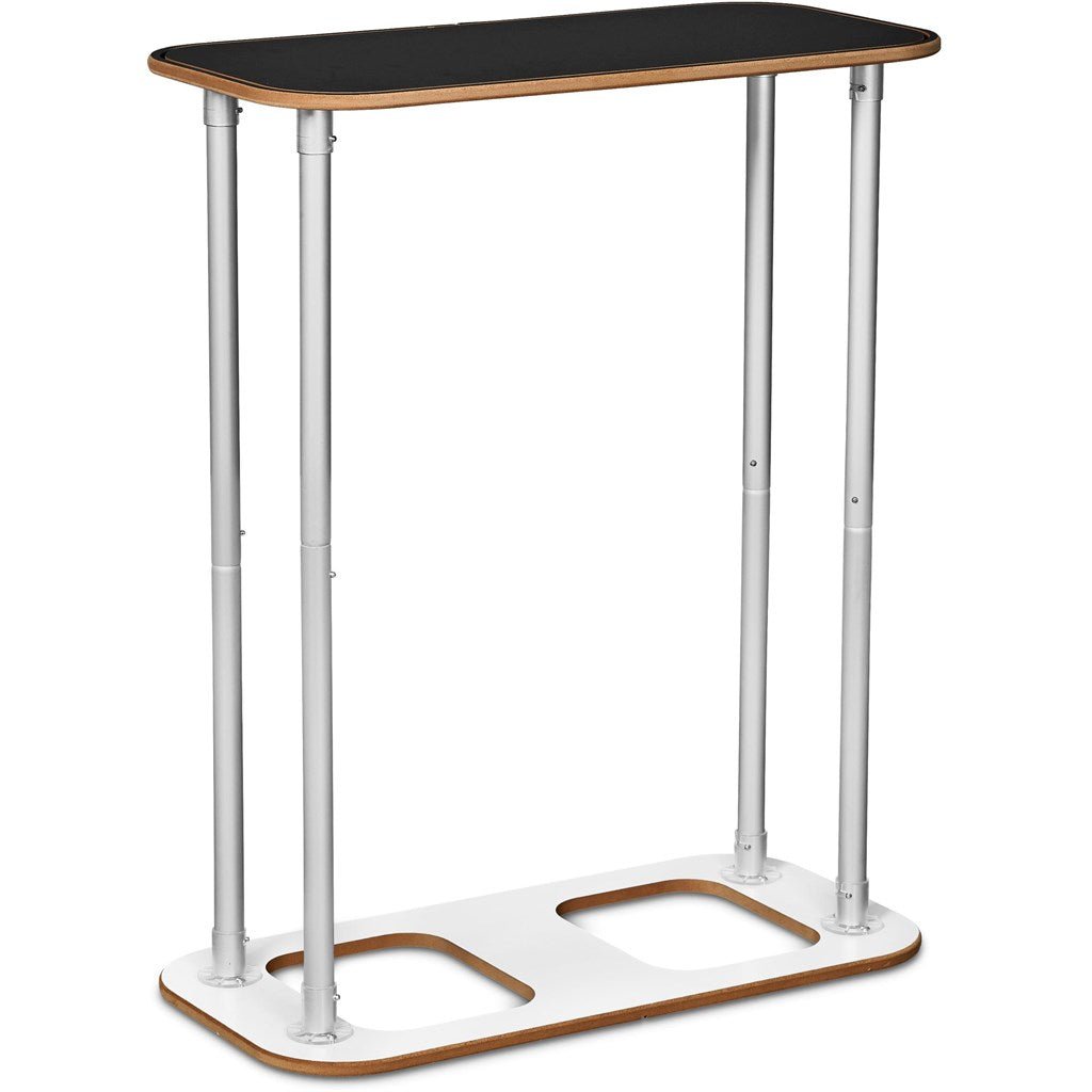 Collapsible Fabric Tube Counter - Brand your company Logo! Get a quote - Promo Lingo