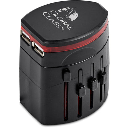 Connexions World Travel Adaptor - Brand your company Logo! Get a quote - Promo Lingo