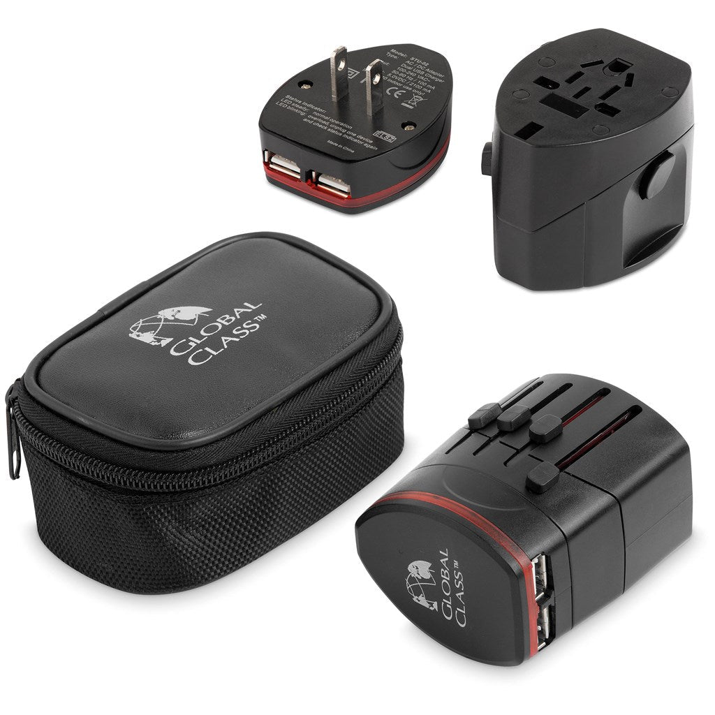 Connexions World Travel Adaptor - Brand your company Logo! Get a quote - Promo Lingo