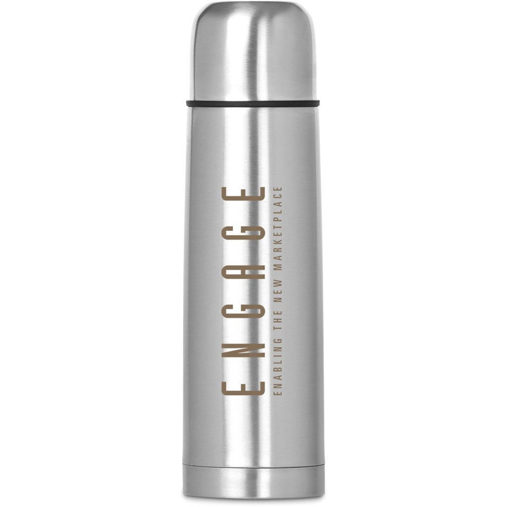 Consulate Stainless Steel Vacuum Flask - 500ml - Brand your company Logo! Get a quote - Promo Lingo
