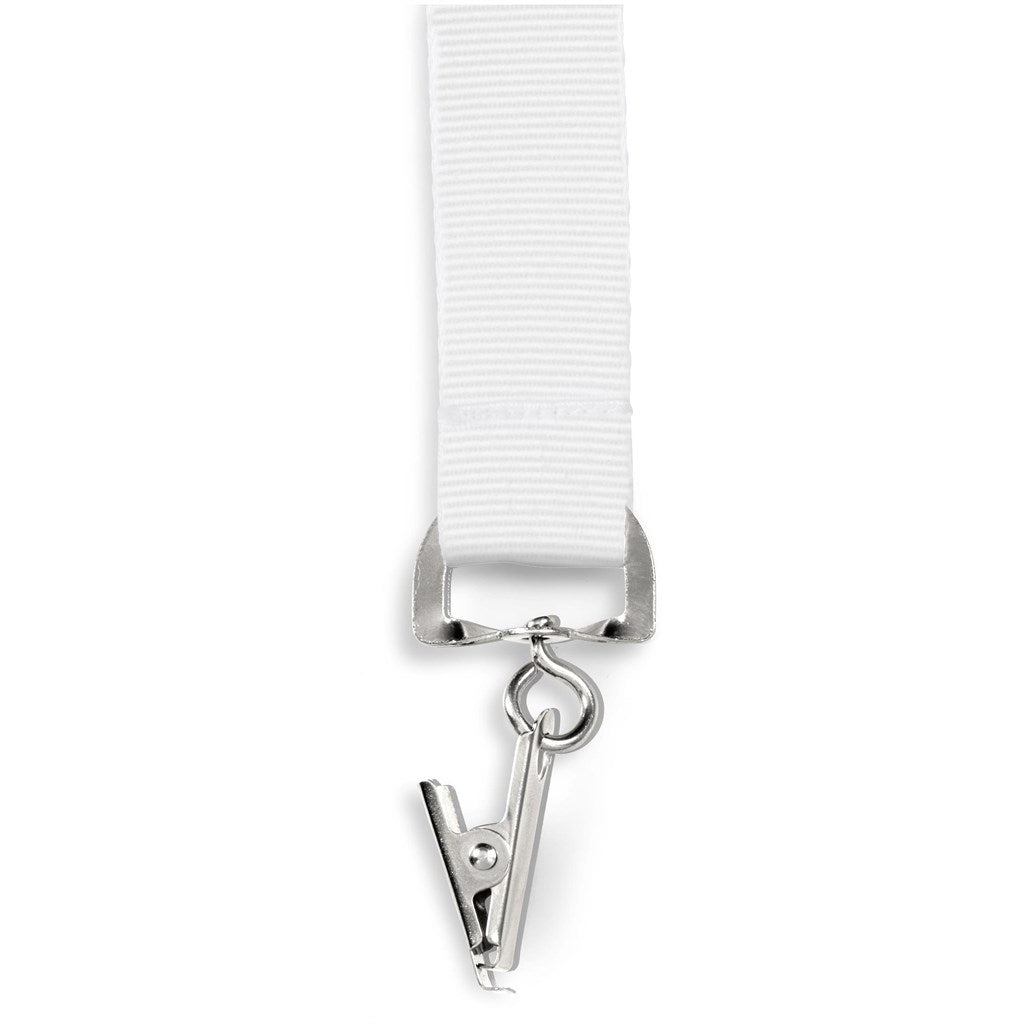 Crocodile Clip Double - Sided Sublimation Satin Lanyard - Brand your company Logo! Get a quote - Promo Lingo
