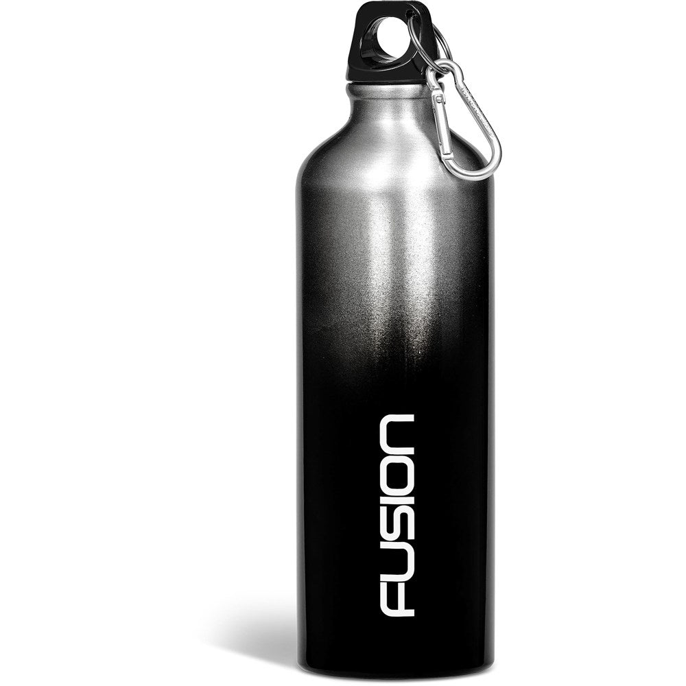 Crossover Aluminium Water Bottle - 750ml with Carabiner - Brand your company Logo! Get a quote - Promo Lingo