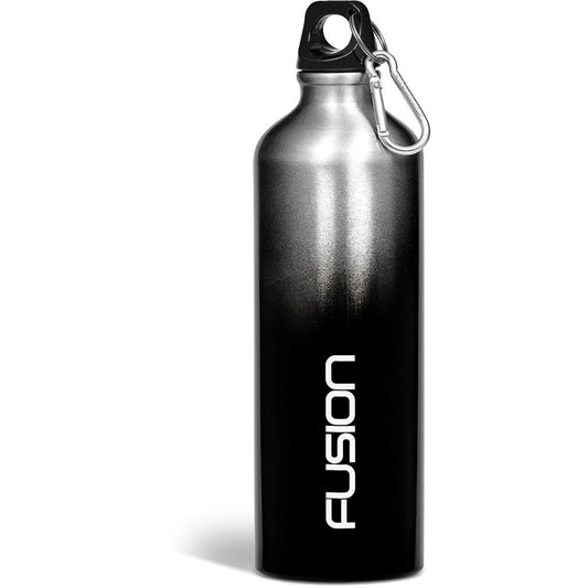 Crossover Aluminium Water Bottle - 750ml with Carabiner - Brand your company Logo! Get a quote - Promo Lingo