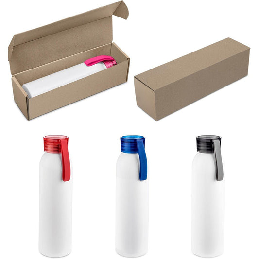 Customizable Serendipity Bottle in Bianca Gift Box for Memorable Gifting - Brand your company Logo! Get a quote - Promo Lingo
