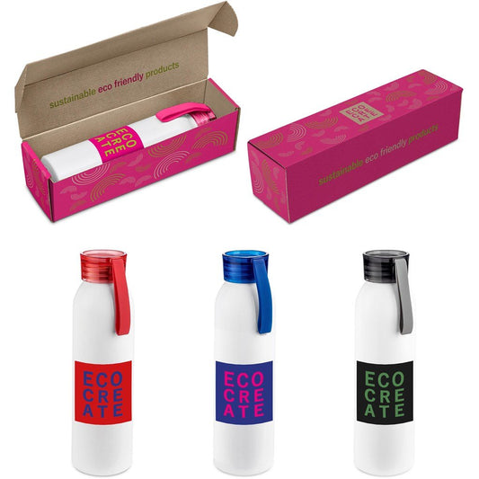 Customizable Serendipity Bottle in Bianca Gift Box for Memorable Gifting - Brand your company Logo! Get a quote - Promo Lingo