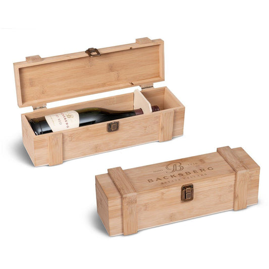 Decero Wine Box - Brand your company Logo! Get a quote - Promo Lingo