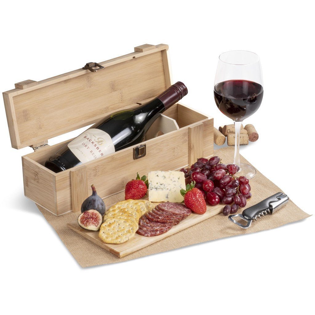 Decero Wine Box - Brand your company Logo! Get a quote - Promo Lingo