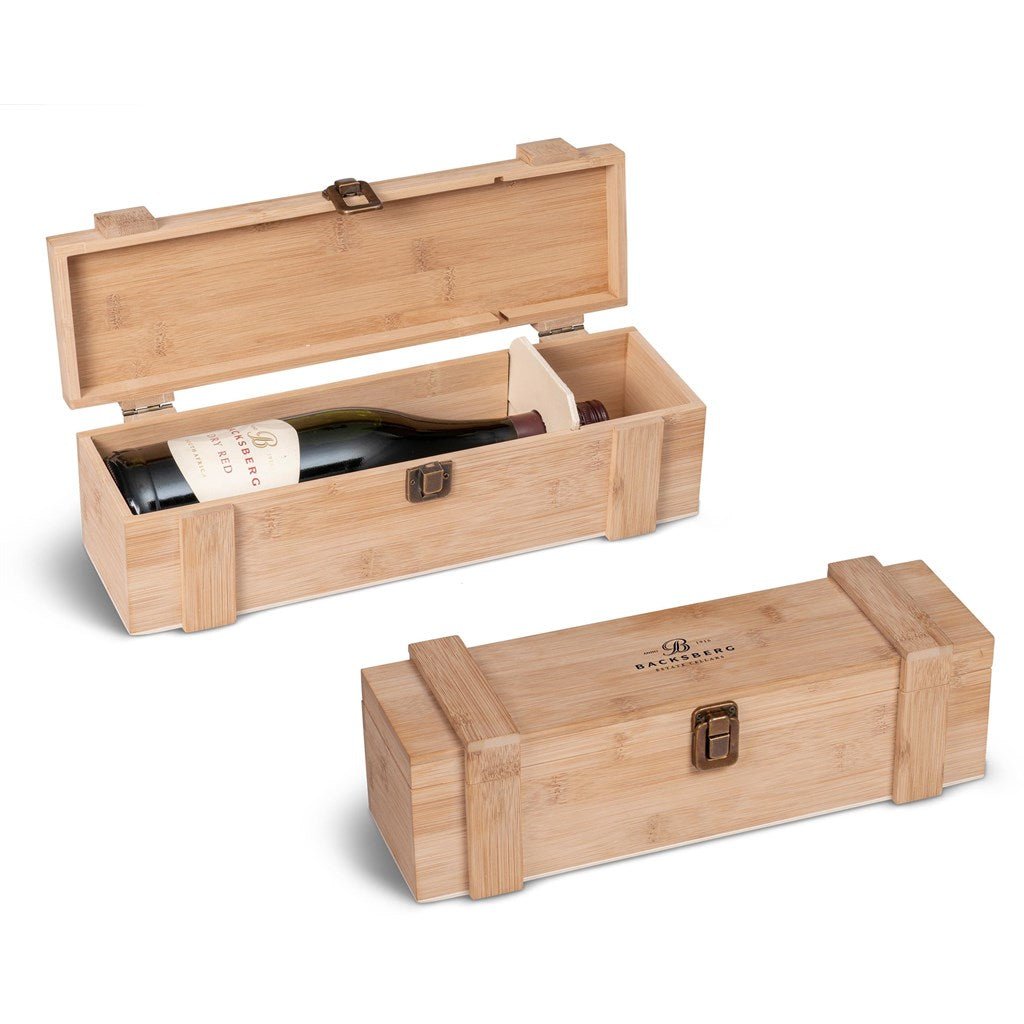 Decero Wine Box - Brand your company Logo! Get a quote - Promo Lingo