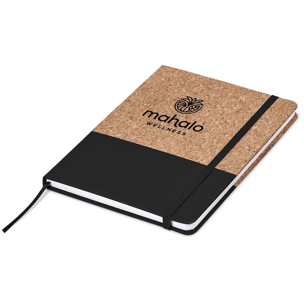 Eco - Friendly Okiyo Denki Cork Notebook & Pen Set - Brand your company Logo! Get a quote - Promo Lingo
