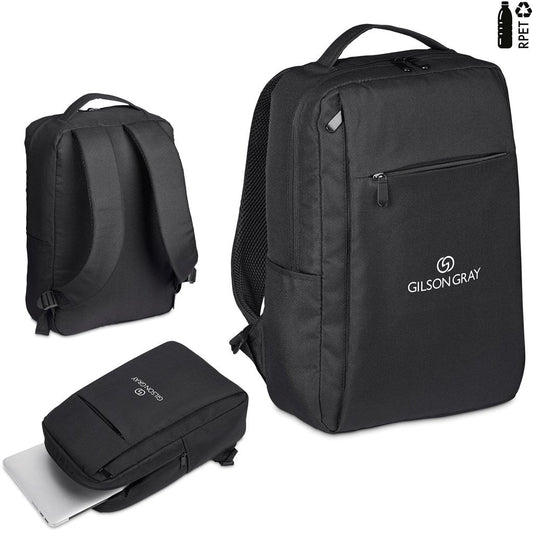 Eco - Friendly Swiss Cougar Arlington Recycled PET Laptop Backpack for Students - Brand your company Logo! Get a quote - Promo Lingo