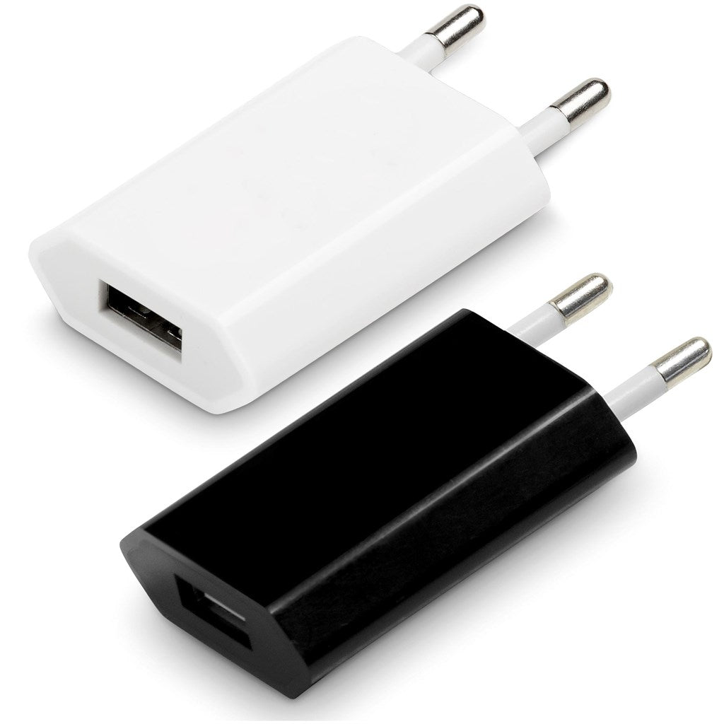 Electro USB Wall Charger - Brand your company Logo! Get a quote - Promo Lingo