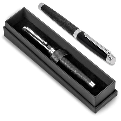 Elegant Alex Varga Corinthia Rollerball with Tex - Luxe Finish - Brand your company Logo! Get a quote - Promo Lingo