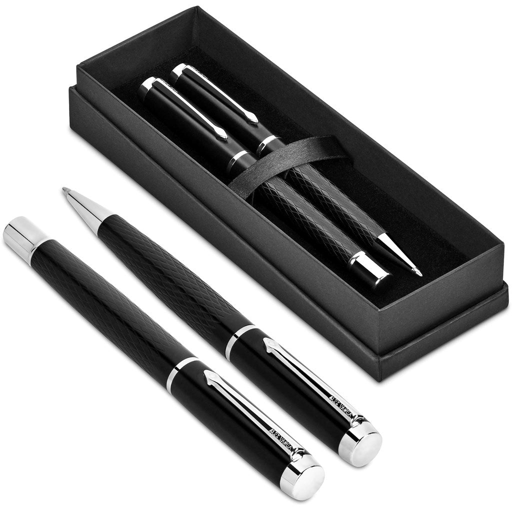 Elegant Alex Varga Sashenka Ball Pen & Rollerball Set - Brand your company Logo! Get a quote - Promo Lingo