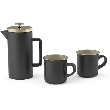 Elegant Andy Cartwright Afrique Dusk Coffee Press & Mug Set - Brand your company Logo! Get a quote - Promo Lingo