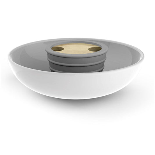 Elegant Andy Cartwright Topsy - Turvy Snack Set - Grey - Brand your company Logo! Get a quote - Promo Lingo