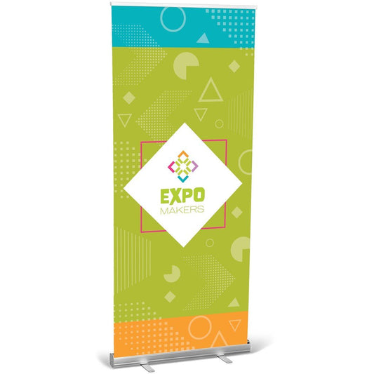 Everyday Fabric Pull - Up Banner - Brand your company Logo! Get a quote - Promo Lingo
