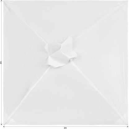 Fade Resistant Parasol Roof 2m x 2m - Brand your company Logo! Get a quote - Promo Lingo