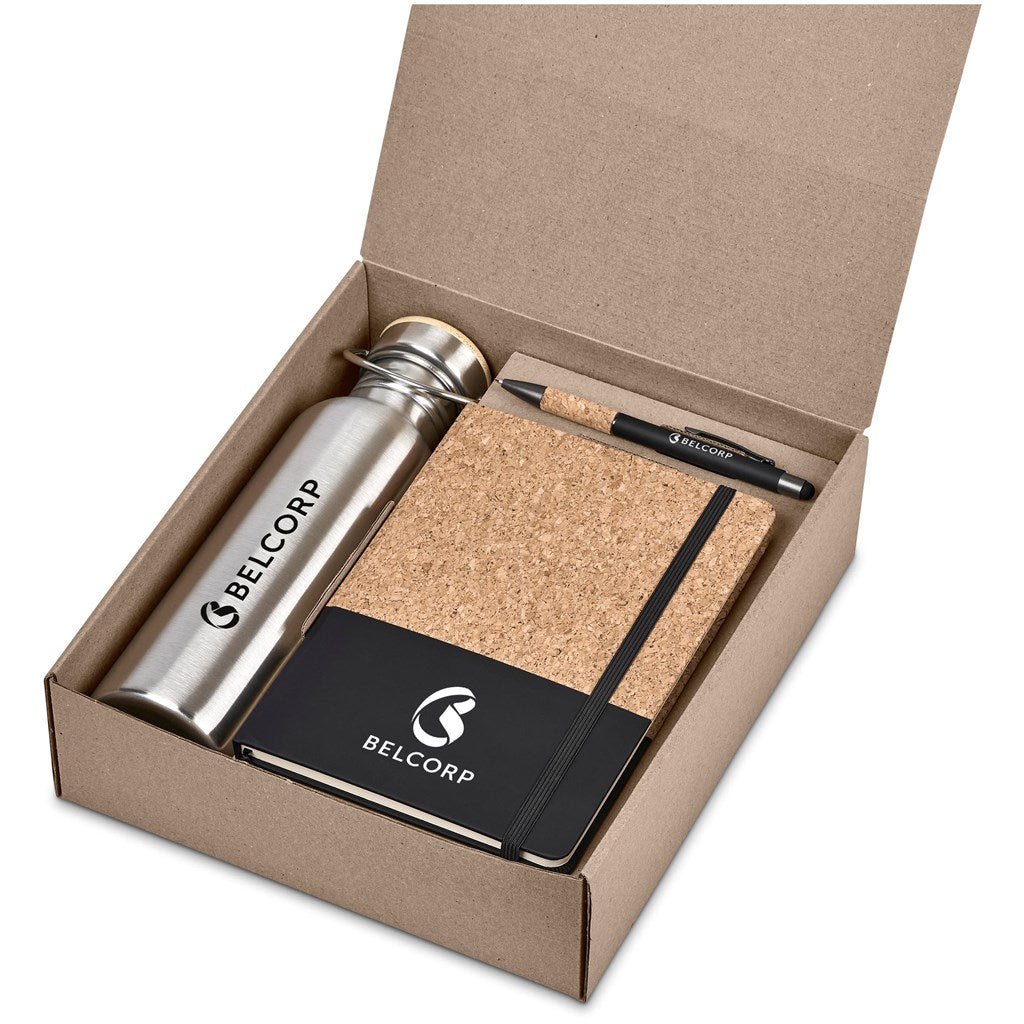 Fields Kraft Gift Set - Brand your company Logo! Get a quote - Promo Lingo