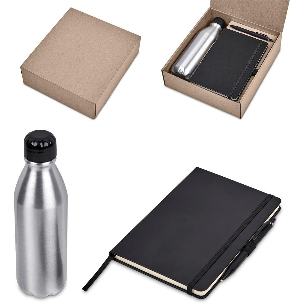 Forbes Kraft Gift Set - Brand your company Logo! Get a quote - Promo Lingo