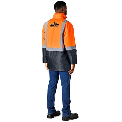 Hazard Padded Two - Tone Hi - Viz Reflective Jacket - Brand your company Logo! Get a quote - Promo Lingo