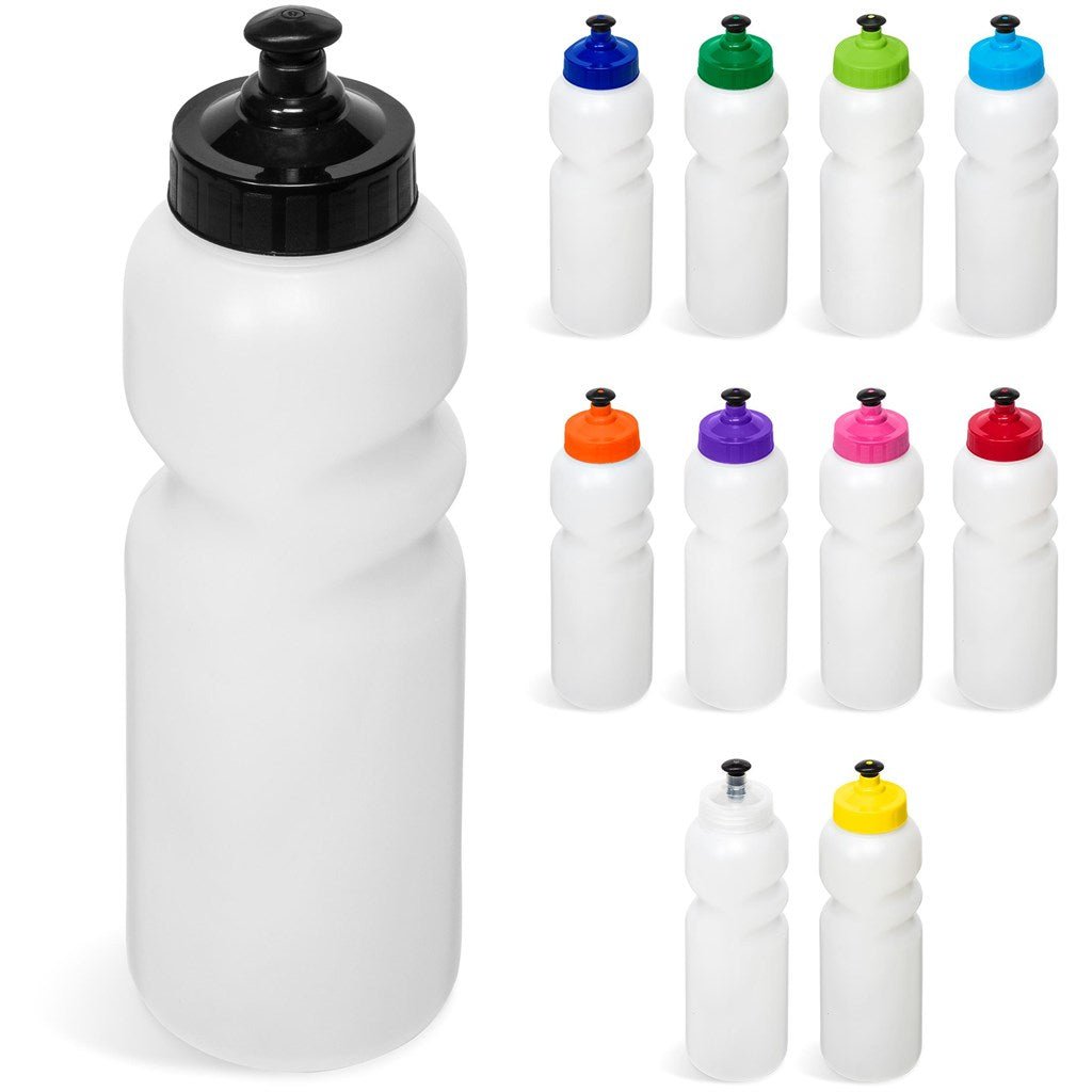 Helix Plastic Water Bottle - 500ml with Groovy Grip Design - Brand your company Logo! Get a quote - Promo Lingo