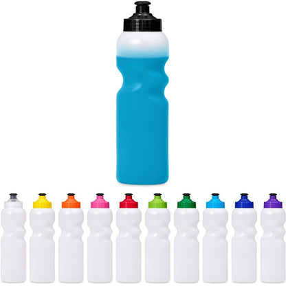 Helix Plastic Water Bottle - 500ml with Groovy Grip Design - Brand your company Logo! Get a quote - Promo Lingo