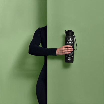 Hydration Hero: Eva & Elm Neptune Water Bottle - 1 Litre - Brand your company Logo! Get a quote - Promo Lingo