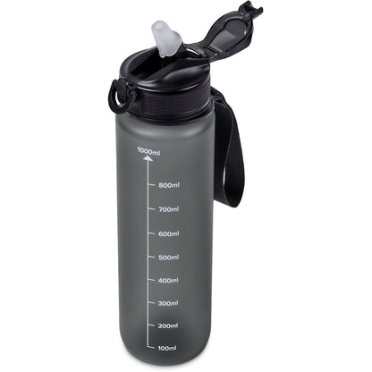 Hydration Hero: Eva & Elm Neptune Water Bottle - 1 Litre - Brand your company Logo! Get a quote - Promo Lingo