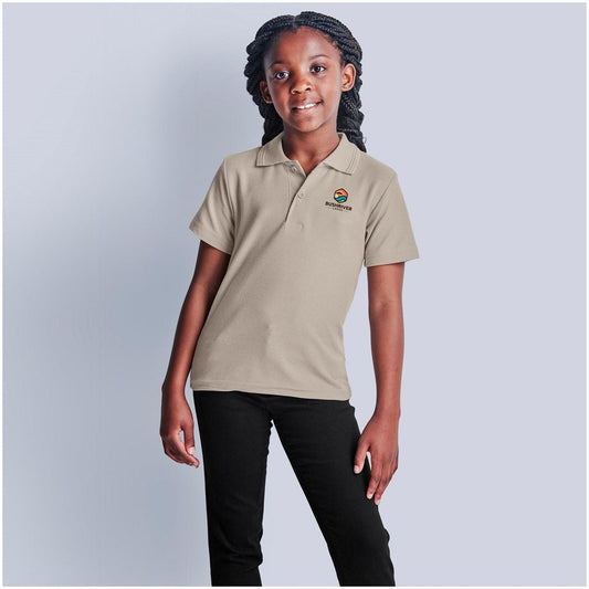 Kids Basic Pique Golf Shirt - Brand your company Logo! Get a quote - Promo Lingo