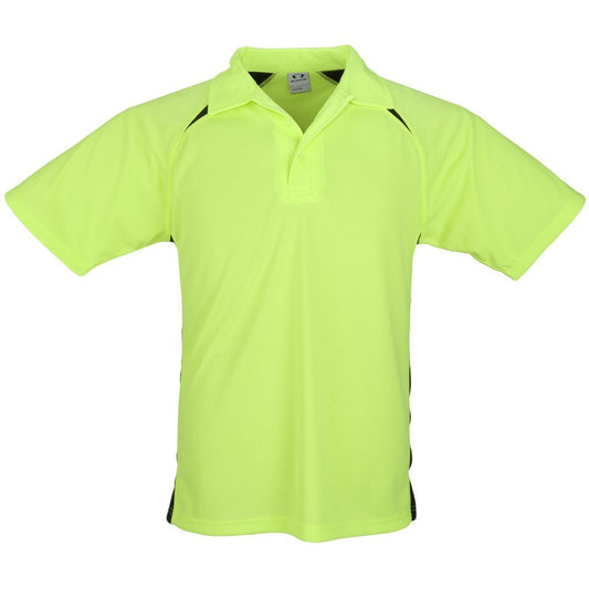 Kids Splice Golf Shirt - Lime - Brand your company Logo! Get a quote - Promo Lingo