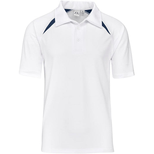 Kids Splice Golf Shirt - White - Brand your company Logo! Get a quote - Promo Lingo