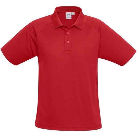 Kids Sprint Golf Shirt - Red - Brand your company Logo! Get a quote - Promo Lingo
