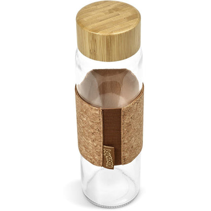 Kooshty Bamboost Glass Water Bottle - Eco - Friendly 700ml - Brand your company Logo! Get a quote - Promo Lingo